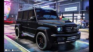 BLACK MERCEDES-AMG G63 MANSORY Mafia NFS HEAT Gameplay 2020 best customization NEW