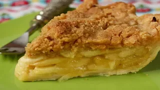 Apple Crumble Pie Recipe Demonstration - Joyofbaking.com