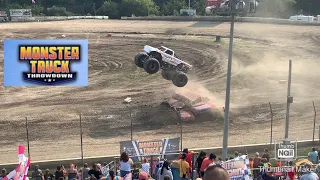 Monster Truck THROWDOWN Plymouth Motor Speedway 2021 *Full Show*