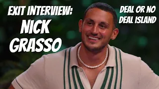 Deal or No Deal Island E9 Exit Interview: How a Peculiar Dream Ended Nick Grasso's Time on DONDI