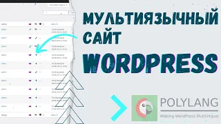 Мультиязычный сайт на WordPress. Плагин Polylang