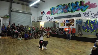 Rock Da Floor Kids' Battles | Jack & Jill Battle Royale | Bgirl Saki vs. Bboy Kid Mayhem