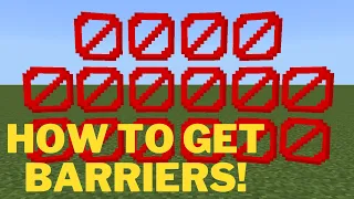 How to get Barrier Blocks in Minecraft 1.20