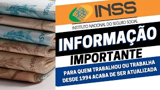 INSS-TRABALHEI DESDE 1994,QUAL É AMELHOR APOSENTADORIA PRA MIM