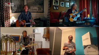 The Rolling Stones and Senstroke perform "You Can't Always Get What You Want" together At Home