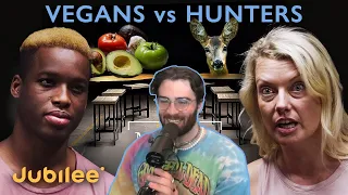 HasanAbi reacts to Is Eating Animals Wrong? Hunters vs Vegans | Middle Ground
