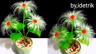 Diy Plastic Cup Crafts - Surprising Ideas from Plastic Cups - Beautiful Flower Plastic Cup