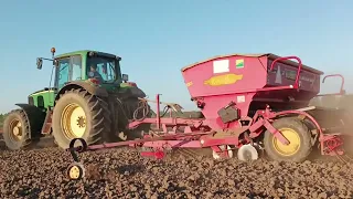 Szója vetés //John Deere 6920s// //Väderstad rapid 400s//