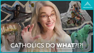 Top 6 WEIRDEST Catholic Traditions from All Over the World (feat. Kendra Tierney)