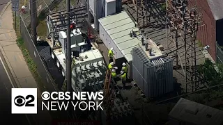 Power station explosion in New Jersey leaves thousands without power