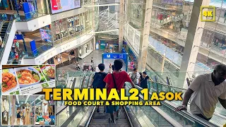 Terminal21 Asok / Walking through Food Court & shopping area(April 2023)