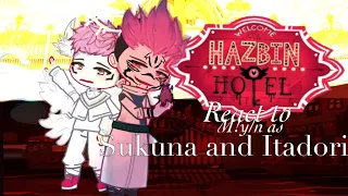 Hazbin Hotel react to M y/n [JJK]1/1