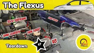 Teardown - 1UZ V8 Ford Focus - The Flexus Build Episode 67