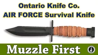 Ontario Knife Company 499 Air Force Survival Knife - A Classic Fixed Blade Knife With A Long History