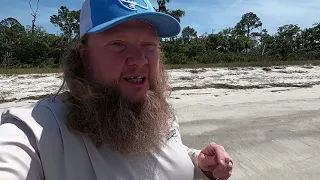 Spring Surf Fishing Jekyll Island During Solar Eclipse