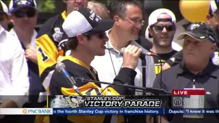 Crosby on winning second Cup