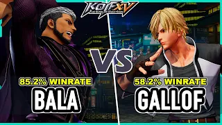 KOF XV 🔥 Bala (Goenitz/Ángel/Iori) vs Galloff (Rock/Blue Mary/Iori)