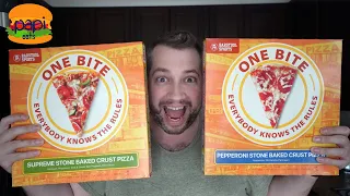 Barstool Sports One Bite Frozen Pizza Review - Pepperoni & Supreme