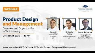 Product Design and Management - Overview and Opportunities