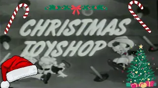 Retro Christmas Toyshop 1945 Holiday Short Movie Castle Films