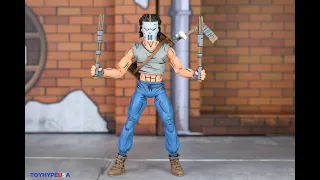 NECA Toys Teenage Mutant Ninja Turtles Mirage Comics Ultimate Casey Jones Figure Review