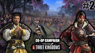 Liu Bei & Sun Ce! | #2 | Co-op Campaign | Total War: Three Kingdoms