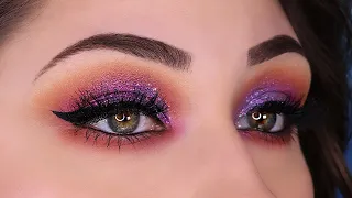 Jaclyn hill volume two makeup tutorial Purple Smokey Eye | Beautybyjosiek