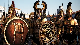 Последняя Битва Спарты | Римские Легионы VS Спартанцы | Historical Cinematic Battle