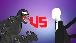 Веном Против Слендера мена "Venom vs Slender Man" (рисуем мультфильм 2)