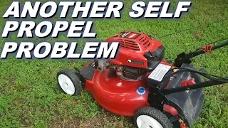 Another Toro lawn mower self propel problem to fix