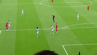 Fans chant Nuñez as he makes LFC debut and almost wins a peno in 2mins!