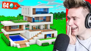 BUDUJE BAZE DLA WIDZA 💲ZA DIAMENTY💲 | Minecraft Extreme