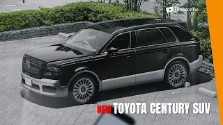 New Toyota Century SUV Is Profoundly Weird in a Cool Way