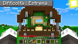 CREO UNA CASA DENTRO UN AVAMPOSTO - Minecraft ITA