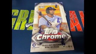 2022 Topps Chrome Hobby Lite Box Opening!! Can We Pull Any Rookie Black and White Parallels!?