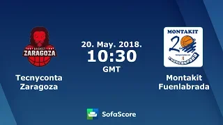 tecnyconta zaragoza vs montakit fuenlabrada