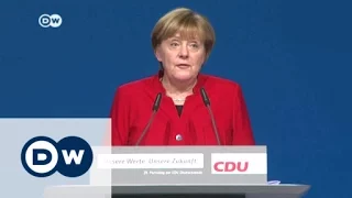 Merkel gets pre-election boost from CDU | DW News