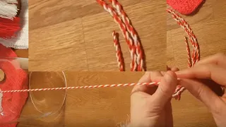 How to make Mартеници - BRACELET  Мартенички 💖 #2021|  幸運手環 蕾絲 平結變化款 | Lucky 幸運繩 ブレスレット 組紐 結繩 팔찌 中國結