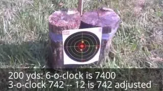 Remington 742 and 7400 accuracy test