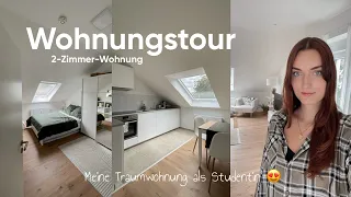 WOHNUNGSTOUR - Meine 50m² Wohnung als Studentin