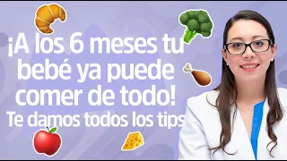 🤷‍♀️¿CUÁNDO INICIAR 🥦🥩LA ALIMENTACIÓN COMPLEMENTARIA🍗🍎 DE TU BEBÉ? | Reina Madre