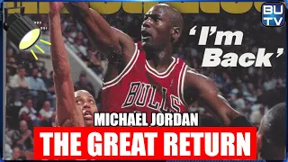 Kobe Fan Reacts to  Michael Jordan - “I’m Back” - 25th Anniversary Of MJ’s Return To The NBA |【日本語字幕