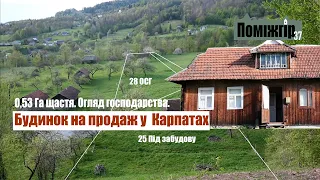 Будинок та пів гектара на продаж. Господарство в Карпатах, Космач. Поміжгір Part 37.