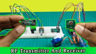 RF MODULE with Arduino | How does work RF MODULE | RF MODULE Transmitter and Receiver [With Code]