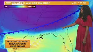 Another cold front is on the way next week