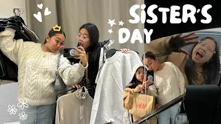 DALŠÍ SISTERS' DAY - phočko, nákupy, Zara, H&M, bubble tea| KIM LY