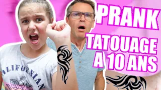 UN TATOUAGE A 10 ANS ! - PRANK