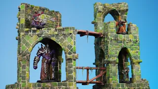 LOOK at your Terrain Build from a NEW Angle! Ruined Tower Build