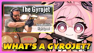 Vtuber DISCOVERS what a Gyrojet is | Brandon Herrera Reaction