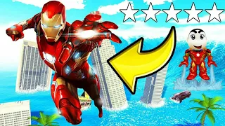 GTA 5 Shinchan Adopted By Iron Man In GTA 5 | FK"' Thanos in GTA 5